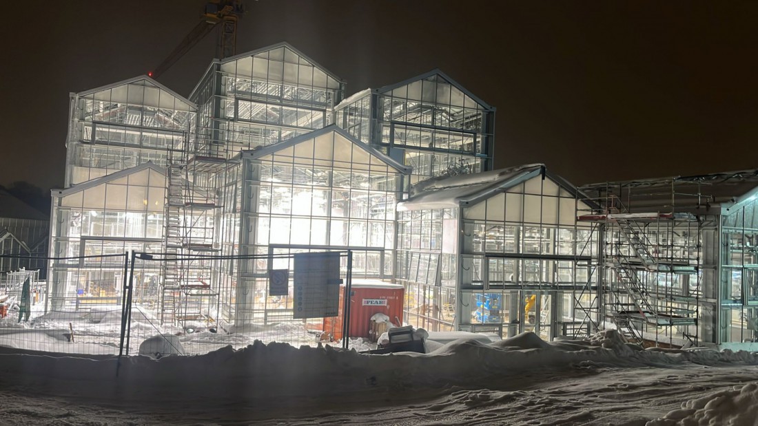 State of the art Botanical greenhouse Gothenburg