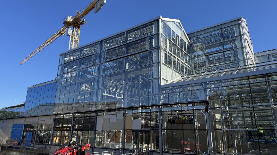 Realisation Botanical construction Gothenburg garden glasshouse