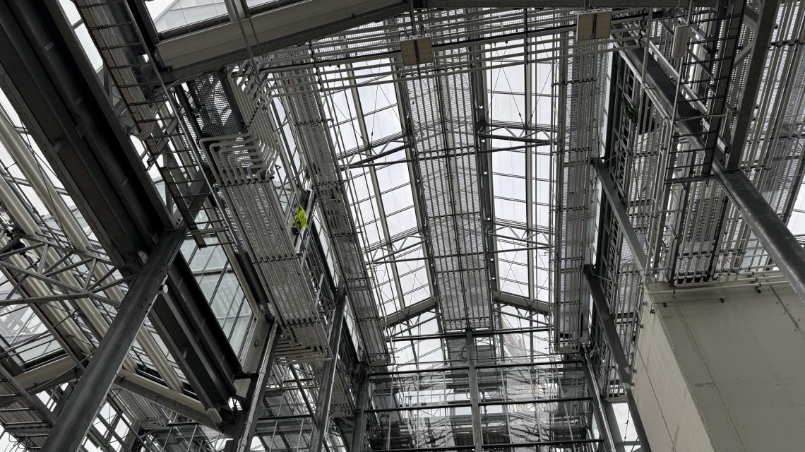 Realisation Botanical garden glass construction Gothenburg