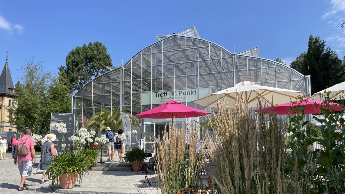 Botanical glass construction Uberlingen Landesgartenschau