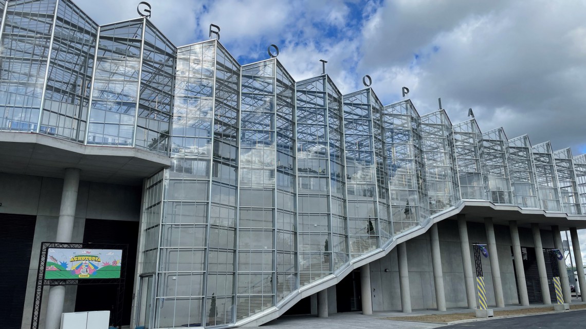 Rooftop glasshouse Agrotopia Roeselare EdenParks