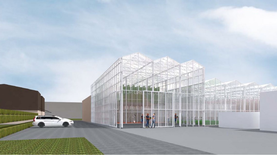 Drawings glass construction Campus Kortrijk