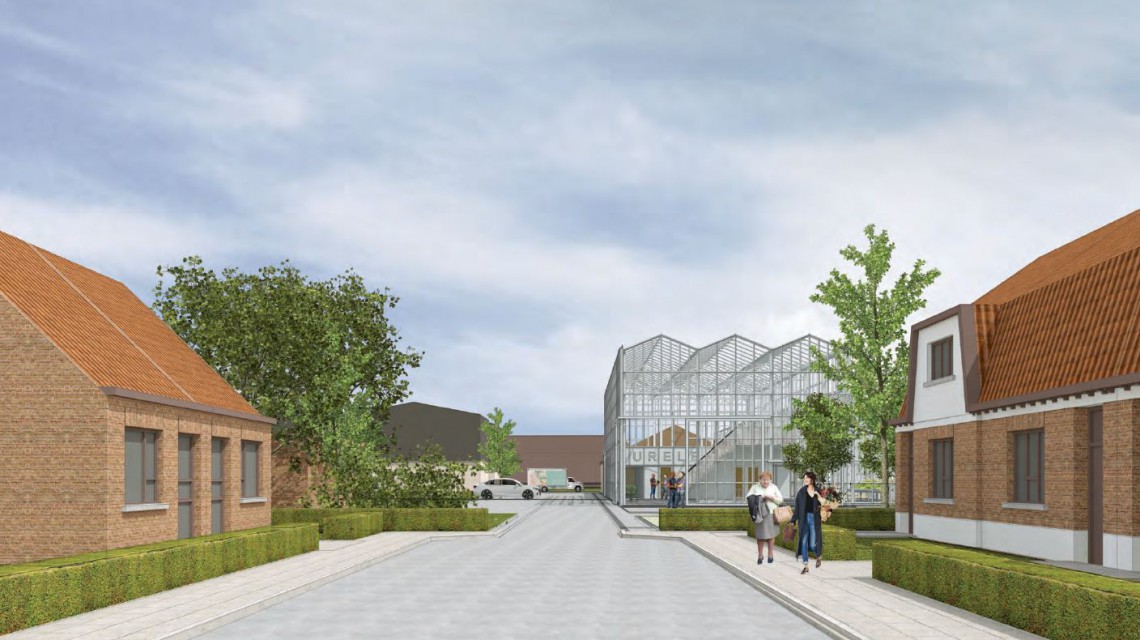 PTI Campus Science Green Atrium glasshouse construction