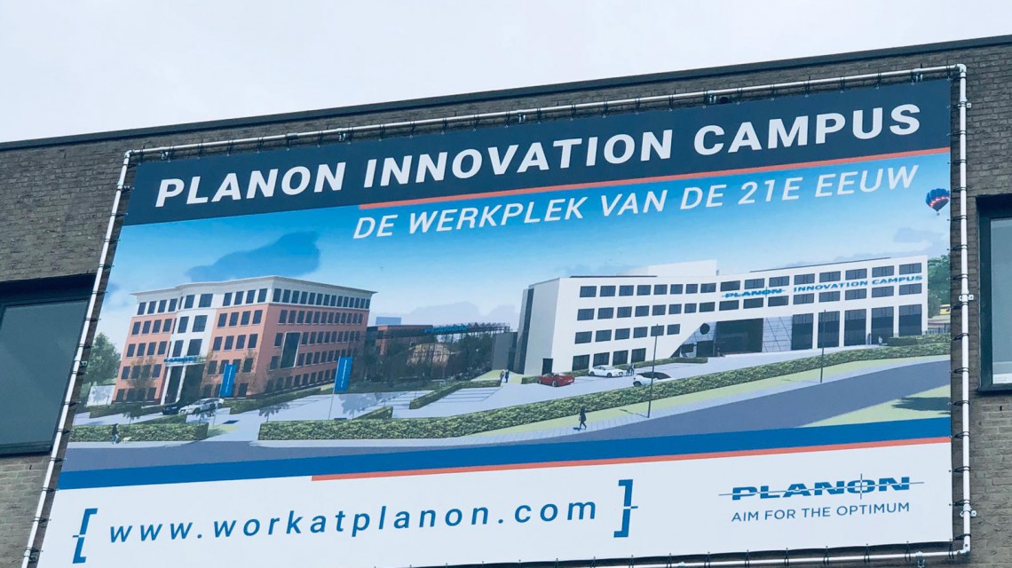 Bouwbord Planon Innovation Campus