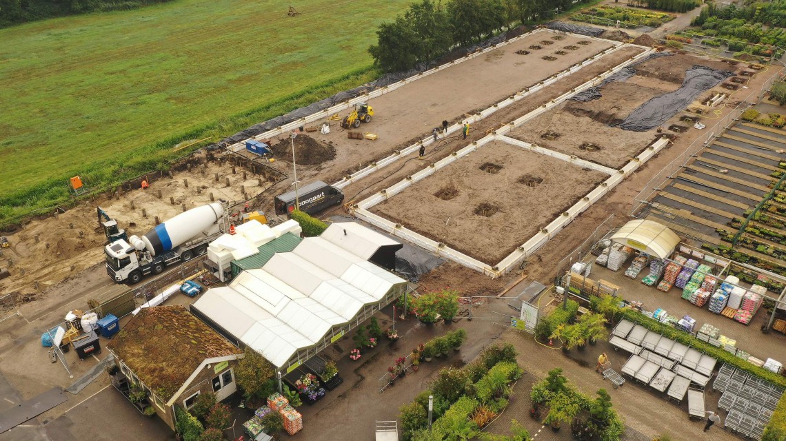 Planta groencentrum foundation business premises