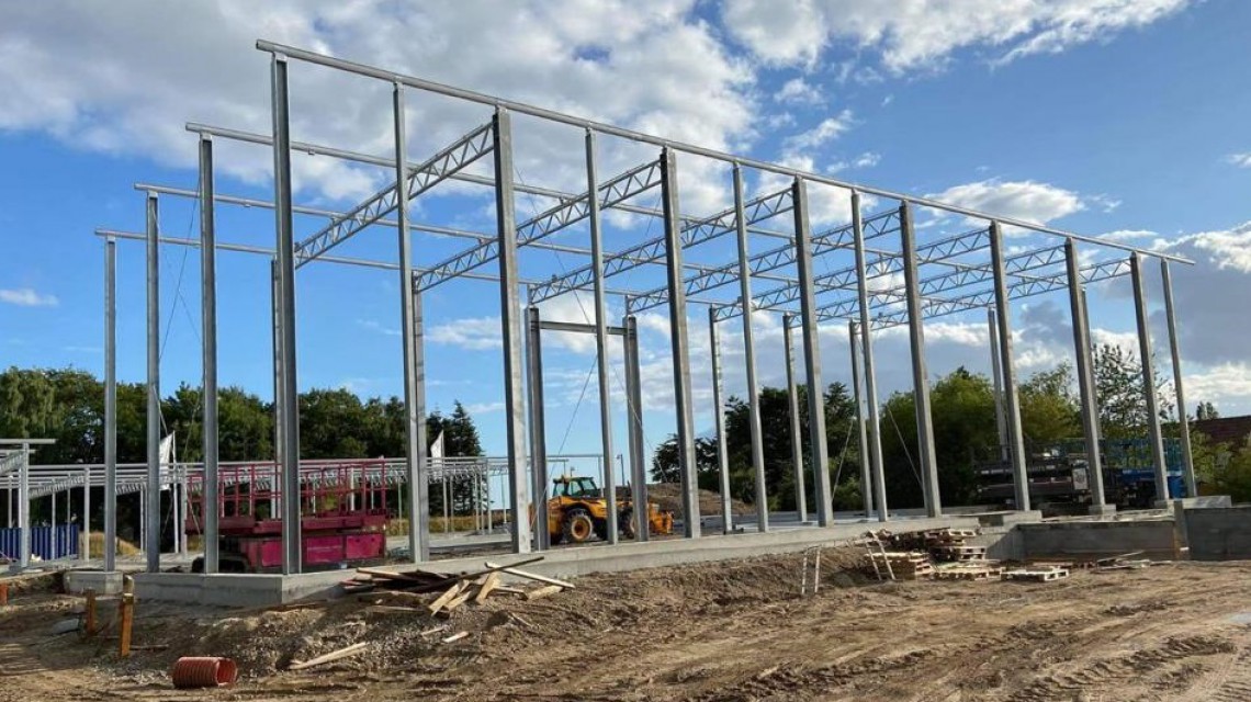 Billig Blomst Naestved Steel structure Smiemans