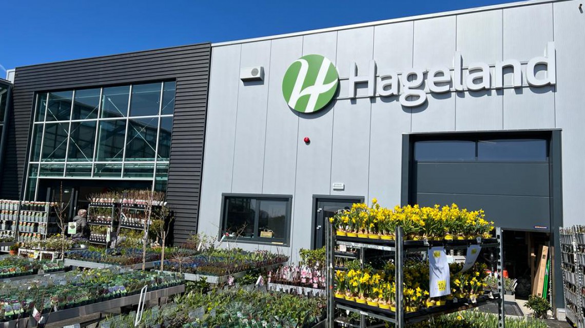 Garden centre Hageland Tau realisation construction