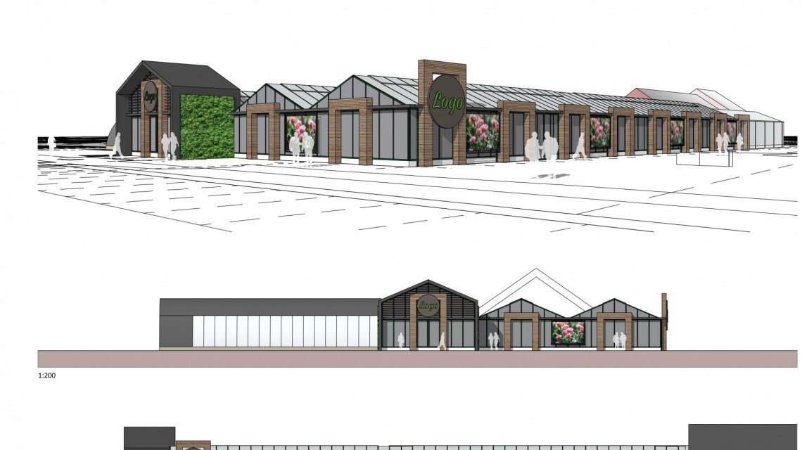 Tronsholen Hagesenter Facade Makeover
