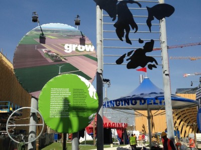 Milan Expo glass pavilion