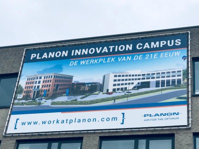 Bouwbord Planon Innovation Campus