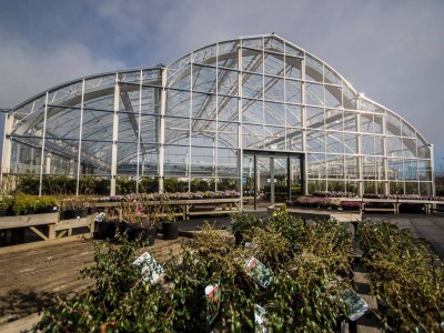 garden centre wide span construction MC