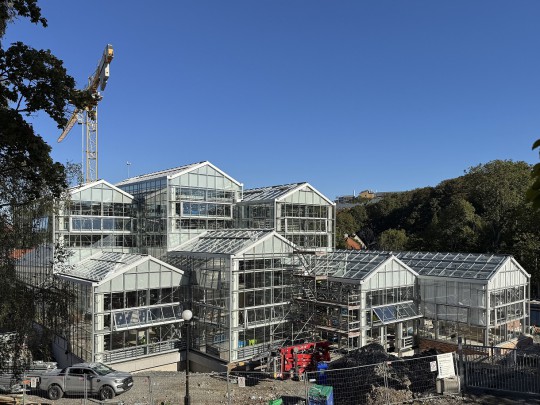 Realisation Botanical construction Gothenburg garden glass