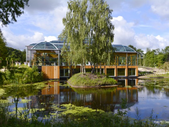 Glass construction Jardin dHiverre