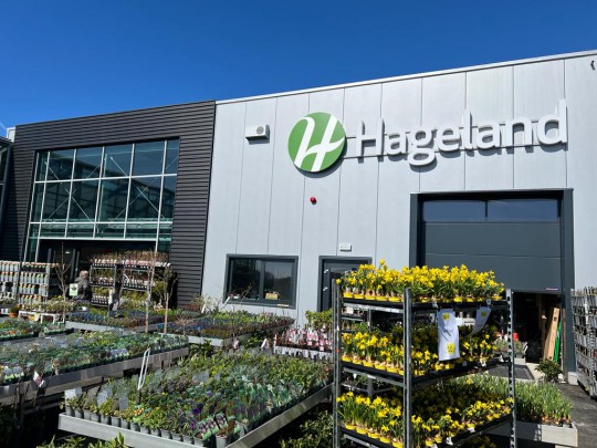 Garden centre Hageland Tau realisation construction
