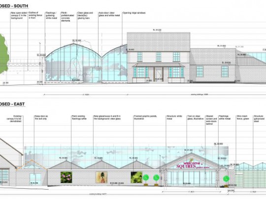 Realisation Plan garden centre