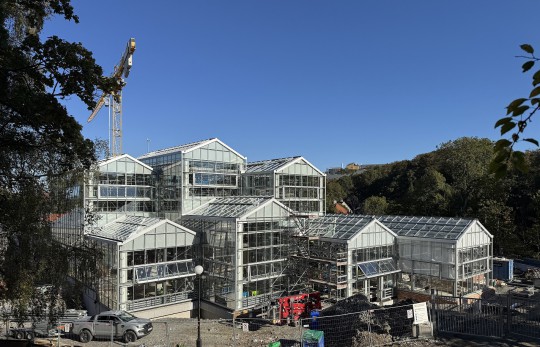 Realisation Botanical construction Gothenburg garden glass