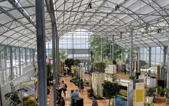 Botanical glasshouse Uberlingen Landesgartenschau 2