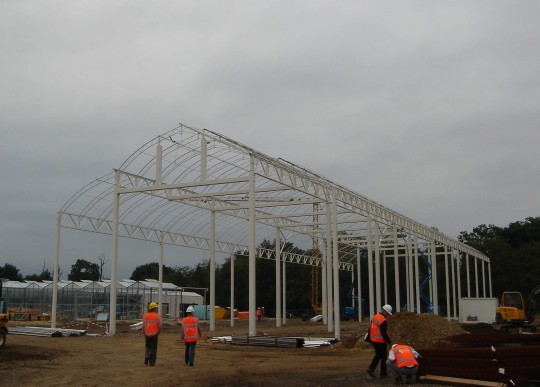 Building the Glasshouse Wisley RHS