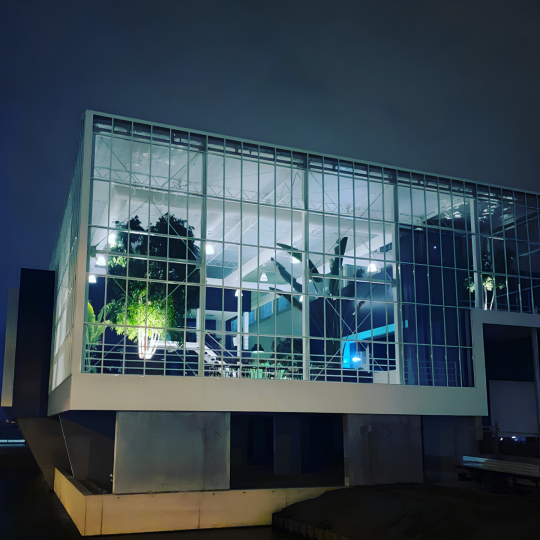 atrium VB sustainable glass contruction